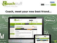 Tablet Screenshot of coachstuff.com